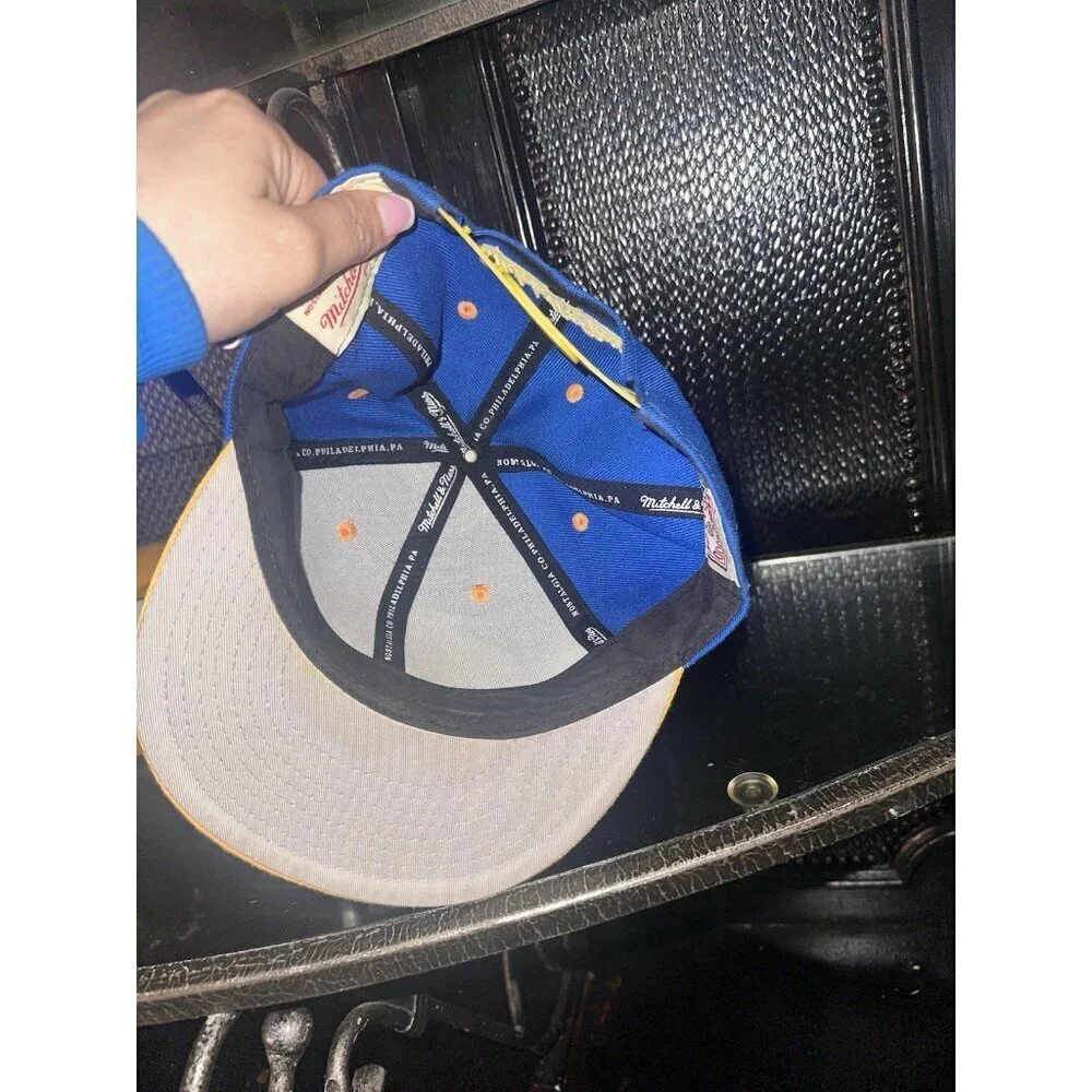 Golden State Warriors Mitchell & Ness Hat Cap Hardwood Classics Adj. Fit